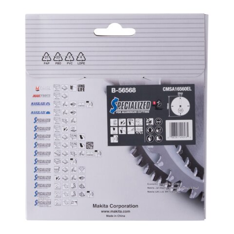 Makita B-56568 SPECIALIZED Sägeb.165x20x60Z