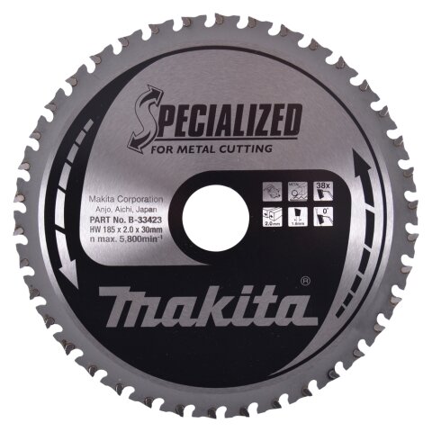 Makita B-33423 SPECIALIZED Sägeb.185x30x38Z EN