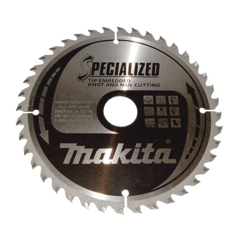 Makita B-33174 SPECIALIZED Sägeb.185x30x40Z EN