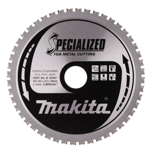 Makita B-33451 SPECIALIZED Sägeb.185x30x48Z EN