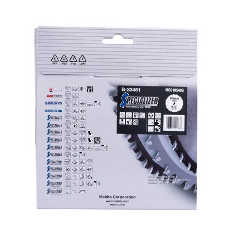 Makita B-33451 SPECIALIZED Sägeb.185x30x48Z EN