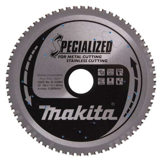 Makita B-33984 SPECIALIZED Sägeb.185x30x64Z