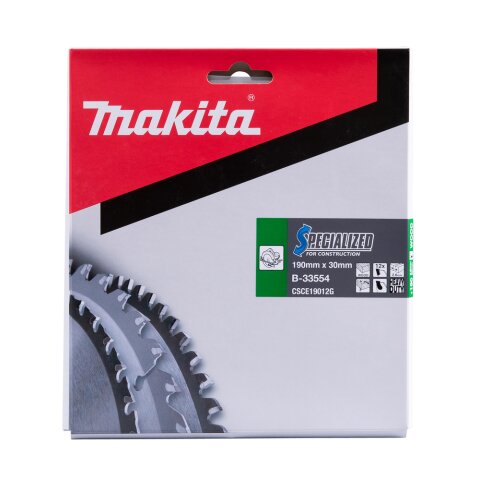 Makita B-33554 SPECIALIZED Sägeb.190x30x12Z