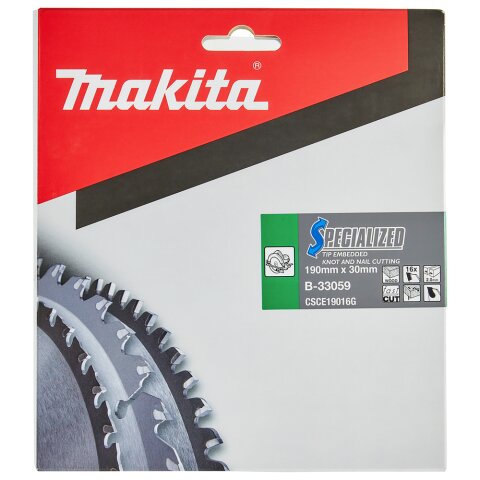 Makita B-33059 SPECIALIZED Sägeb.190x30x16Z