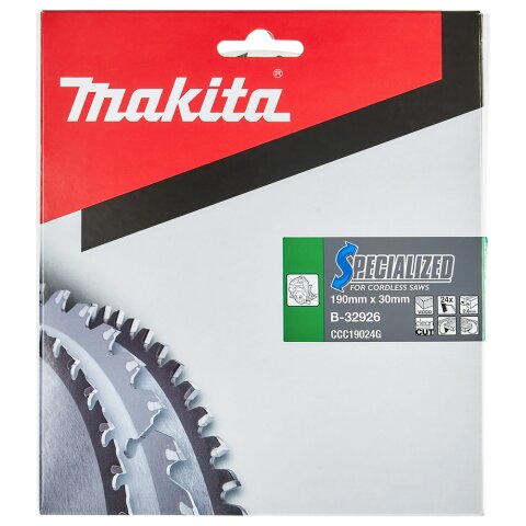 Makita B-32926 SPECIALIZED Sägeb.190x30x24Z EN