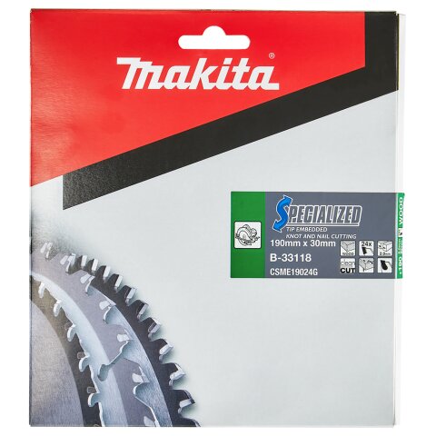 Makita B-33118 SPECIALIZED Sägeb.190x30x24Z