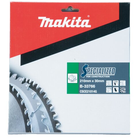 Makita B-33766 SPECIALIZED Sägeb.210x30x14Z