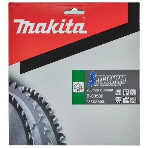 Makita B-33582 SPECIALIZED Sägeb.235x30x50Z EN