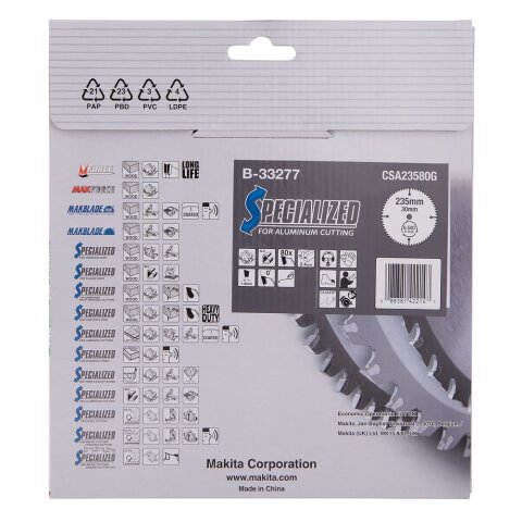 Makita B-33277 SPECIALIZED Sägeb.235x30x80Z EN