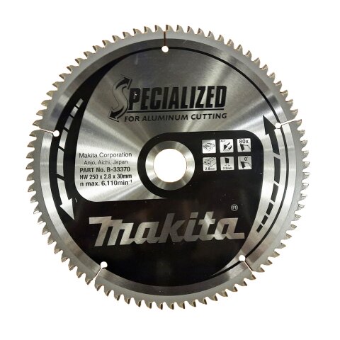 Makita B-33370 SPECIALIZED Sägeb.250x30x80Z