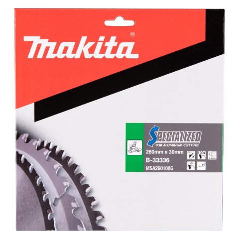 Makita B-33336 SPECIALIZED Sägeb.260x30x100Z