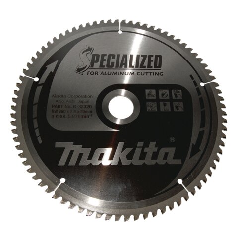 Makita B-33320 SPECIALIZED Sägeb.260x30x80Z