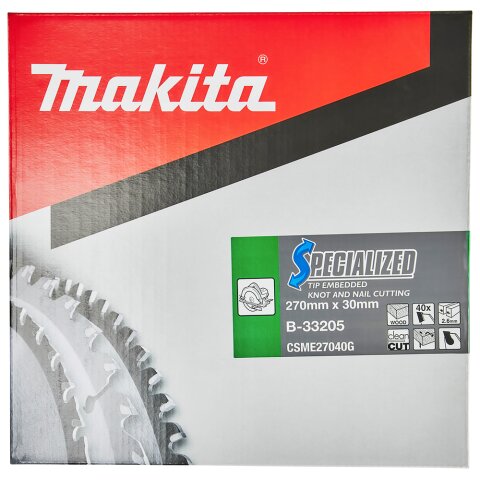 Makita B-33205 SPECIALIZED Sägeb.270x30x40Z