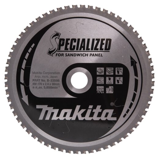 Makita B-33598 SPECIALIZED Sägeb.270x30x60Z EN