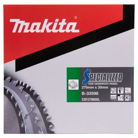 Makita B-33598 SPECIALIZED Sägeb.270x30x60Z EN
