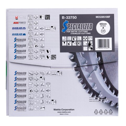 Makita B-33750 SPECIALIZED Sägeb.305x1"x100Z EN