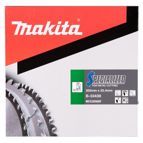 Makita B-33439 SPECIALIZED Sägeb.305x1"x60Z
