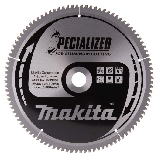 Makita B-33358 SPECIALIZED Sägeb.305x30x100Z