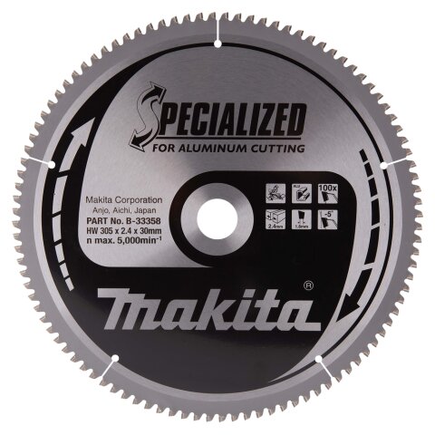 Makita B-33358 SPECIALIZED Sägeb.305x30x100Z