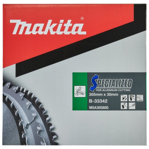Makita B-33342 SPECIALIZED Sägeb.305x30x80Z EN