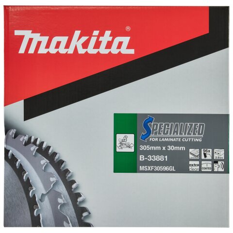 Makita B-33881 SPECIALIZED Sägeb.305x30x96Z EN