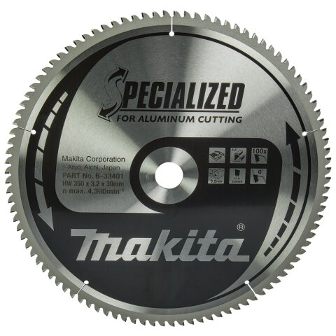 Makita B-33401 SPECIALIZED Sägeb.350x30x100Z