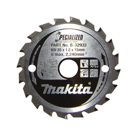 Makita B-32932 SPECIALIZED Sägeb.85x15x20Z