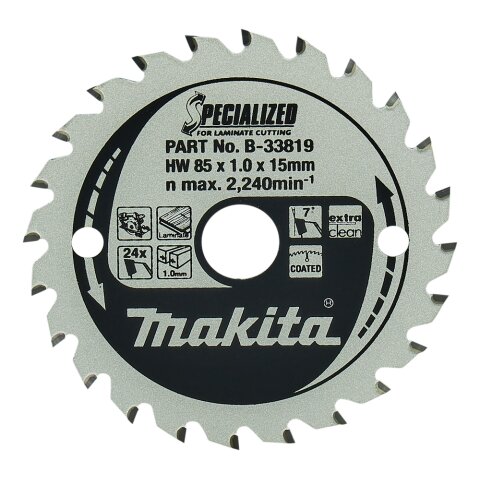 Makita B-33819 SPECIALIZED Sägeb.85x15x24Z