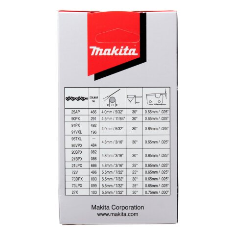 Makita 191G95-7 Sägekette 11,5cm 1,3mm 1/4" HM EN