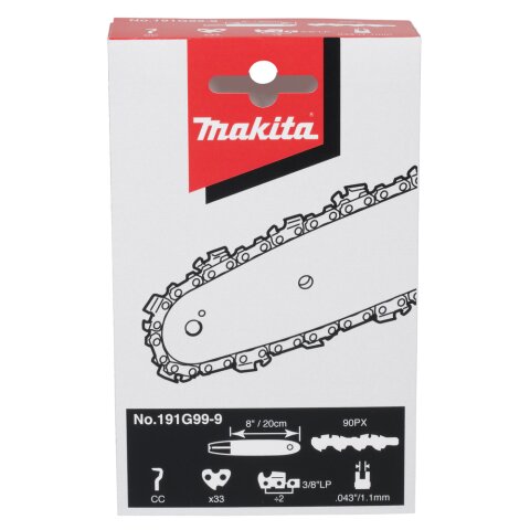 Makita 191G99-9 Sägekette 20cm 1,1 mm 3/8" HM EN