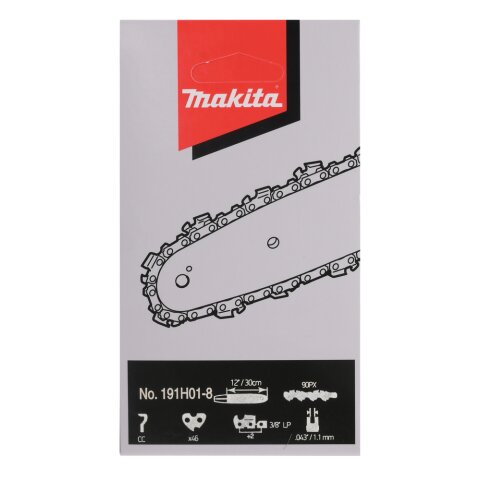 Makita 191H01-8 Sägekette 30cm 1,1mm 3/8" HM EN