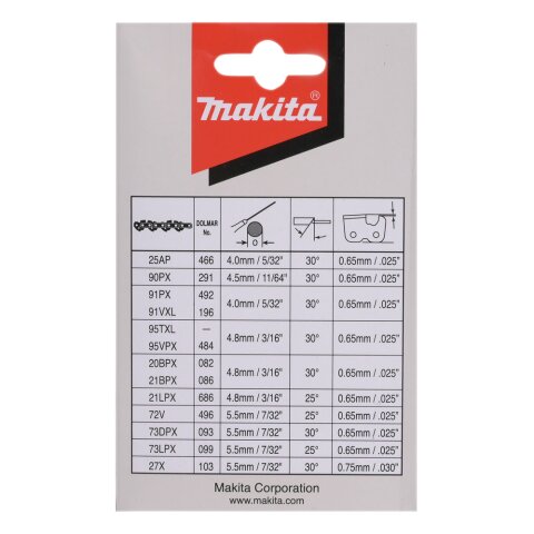 Makita 191H11-5 Sägekette 35cm 1,3mm 3/8" HM EN