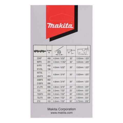 Makita 191H23-8 Sägekette 38cm 1,3mm .325" HM EN