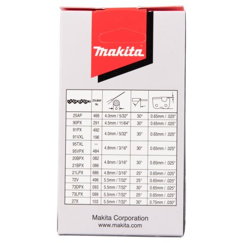 Makita 191H24-6 Sägekette 45cm 1,3mm .325" HM EN