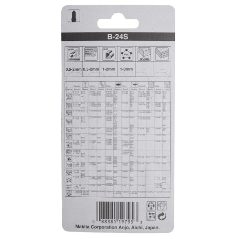 Makita B-04955 Stichsägeblatt 32-32Z HSS EN