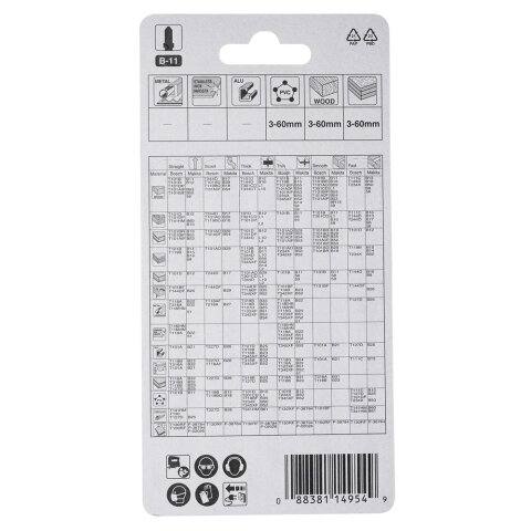 Makita A-85634 Stichsägeblatt B-11