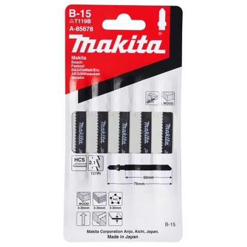 Makita A-85678 Stichsägeblatt B-15