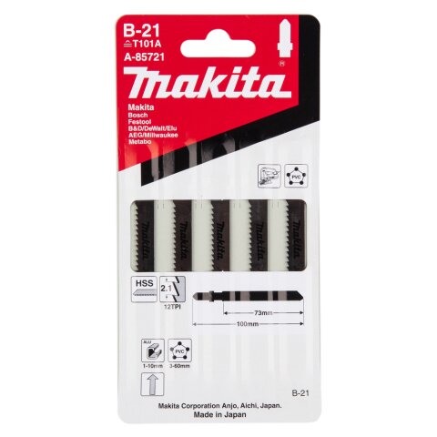 Makita A-85721 Stichsägeblatt B-21 EN