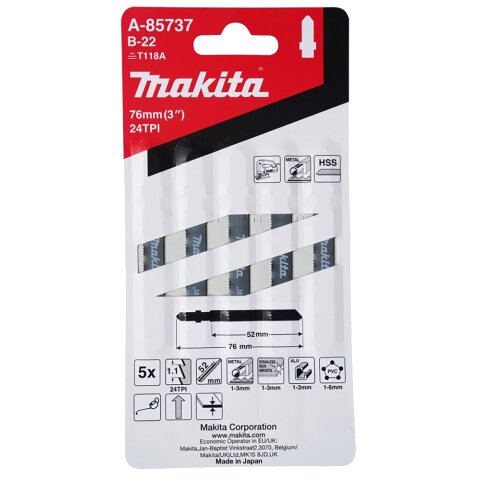 Makita A-85737 Stichsägeblatt B-22 EN
