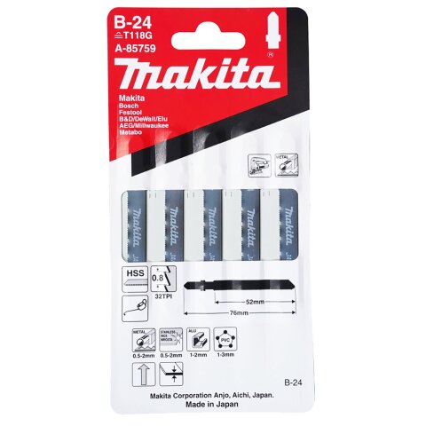 Makita A-85759 Stichsägeblatt B-24