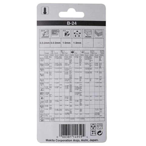 Makita A-85759 Stichsägeblatt B-24