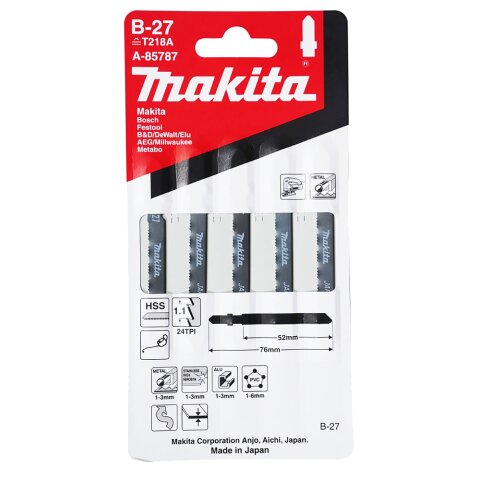 Makita A-85787 Stichsägeblatt B-27