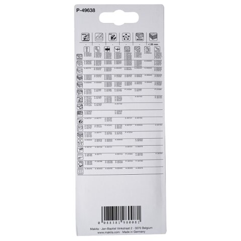 Makita P-49638 Stichsägeblatt BIM 10-14Z EN