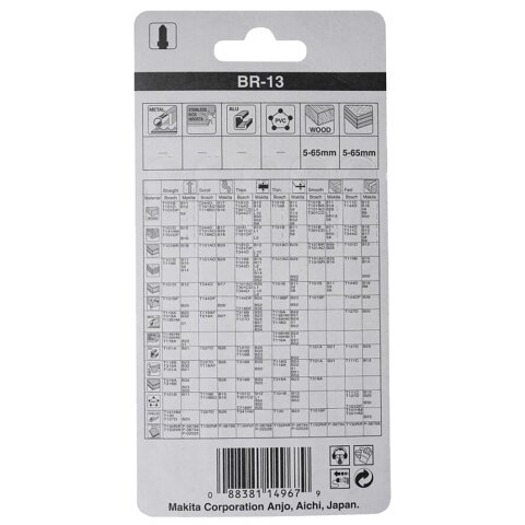 Makita A-85793 Stichsägeblatt BR-13 EN