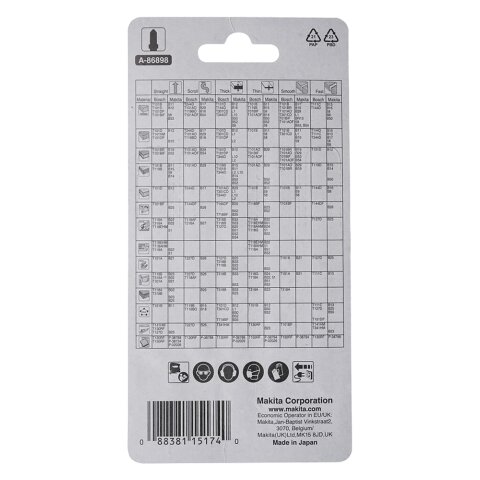 Makita A-86898 Stichsägeblatt Sortiment