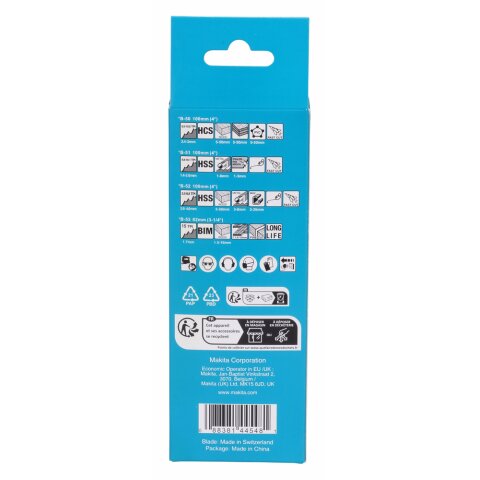 Makita B-44426 Stichsägeblatt Sortiment B