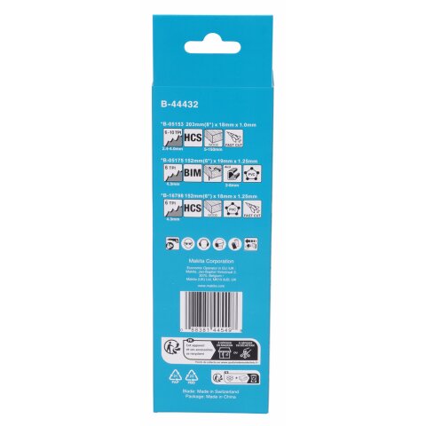 Makita B-44432 Reciproblatt Sortiment A