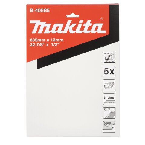 Makita B-40565 Bandsägeblatt 24Z " BIM 5Stk EN