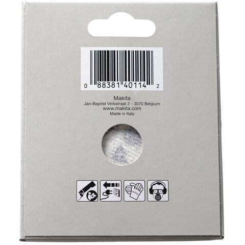 Makita B-21680 Delta-Schleifpapier Farbe K60 EN