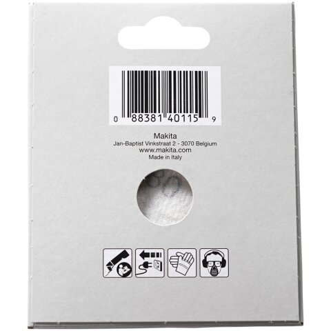 Makita B-21696 Delta-Schleifpapier Farbe K80 EN